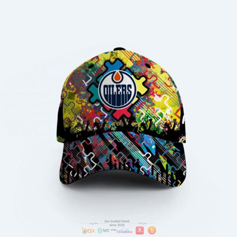 Personalized_Edmonton_Oilers_Autism_Awareness_Concept_Cap
