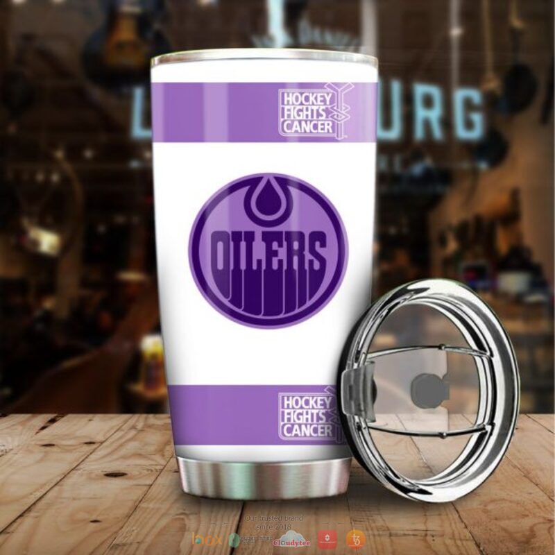 Personalized_Edmonton_Oilers_Fights_Cancer_Concept_Tumbler