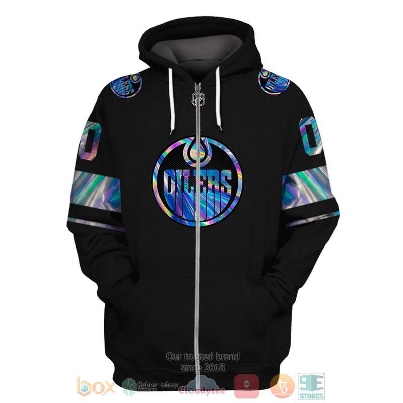 Personalized_Edmonton_Oilers_NHL_custom_black_3D_shirt_hoodie_1