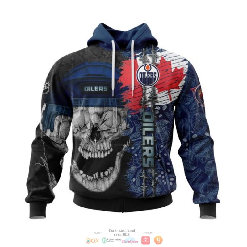 Personalized_Edmonton_Oilers_Skull_Concept_3d_shirt_hoodie