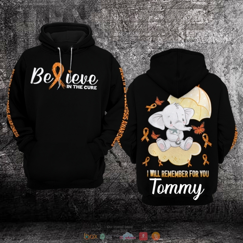 Personalized_Elephant_Believe_in_the_cure_Multiple_Sclerosis_Awareness_custom_3D_hoodie