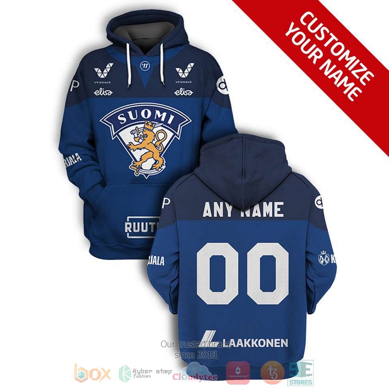 Personalized_Finland_Suomi_Laakkonen_Ruutu_custom_3D_shirt_hoodie