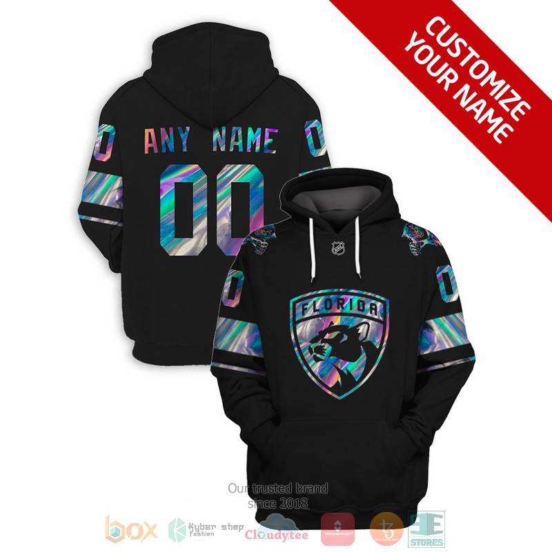 Personalized_Florida_Panthers_NHL_custom_black_3D_shirt_hoodie