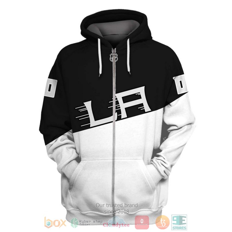 Personalized_Los_Angeles_King_NHL_custom_black_white_3D_shirt_hoodie_1