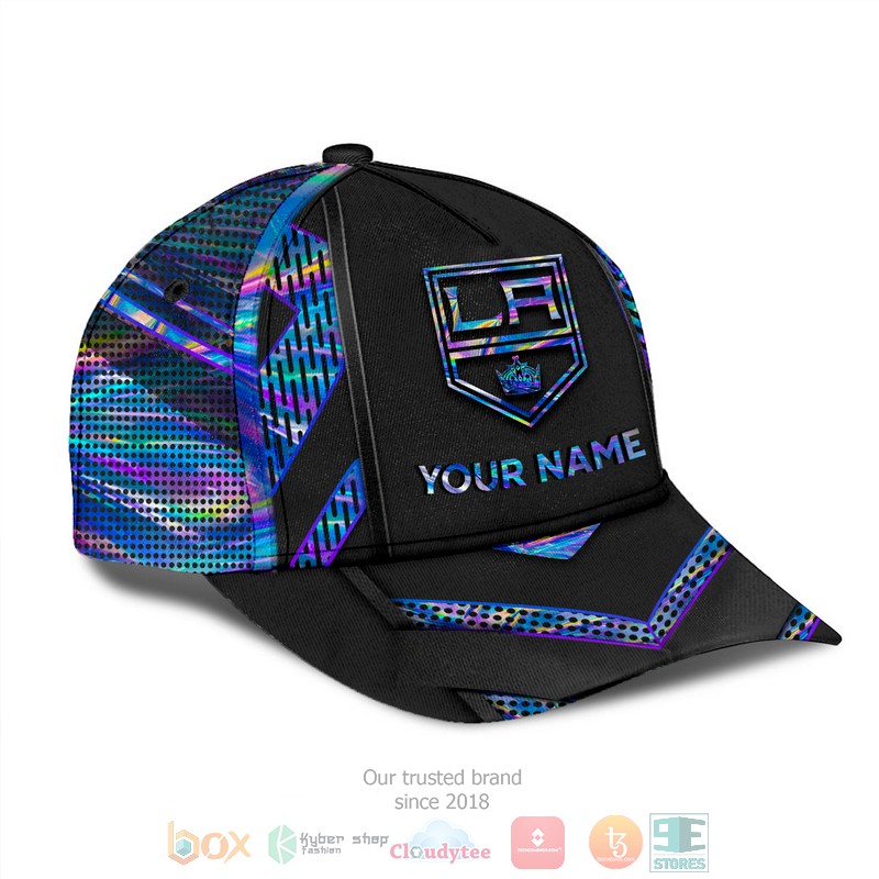 Personalized_Los_Angeles_Kings_NHL_custom_black_cap_1