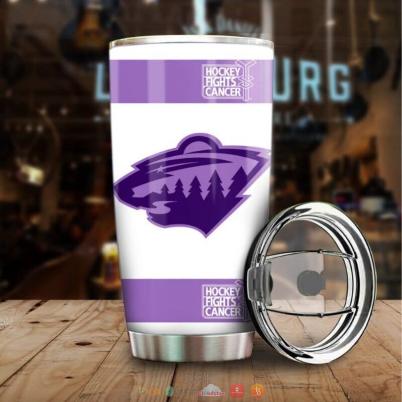Personalized_Minnesota_Wild_Fights_Cancer_Concept_Tumbler