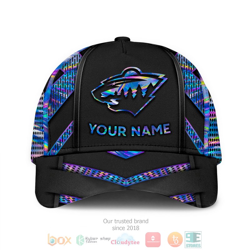 Personalized_Minnesota_Wild_NHL_custom_black_cap