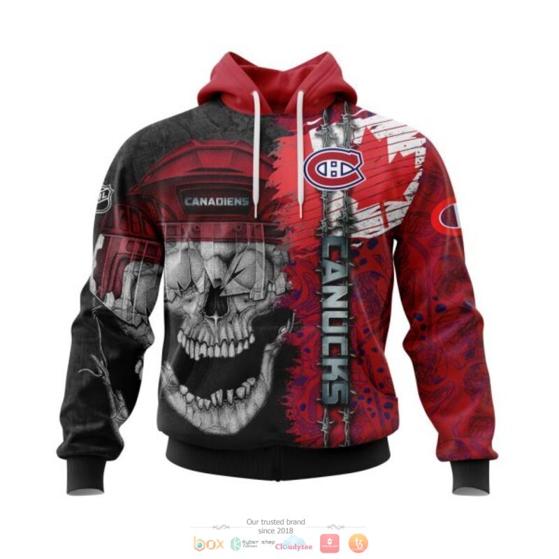Personalized_Montreal_Canadiens_Skull_Concept_3d_shirt_hoodie