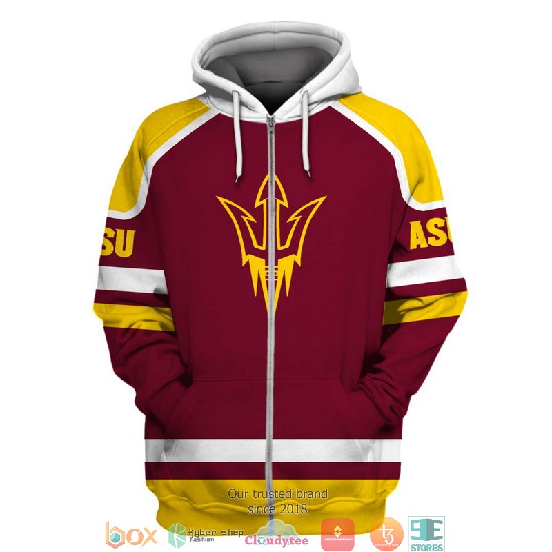 Personalized_NCAA_Arizona_State_Sun_Devils_Red_yellow_3D_Full_Printing_shirt_hoodie_1