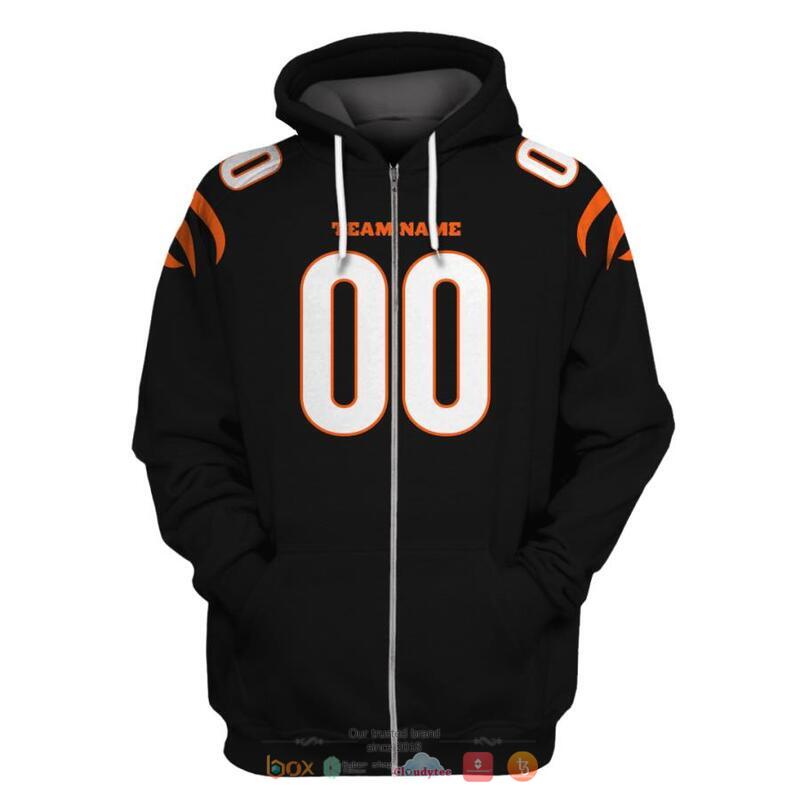 Personalized_NFL_Cincinnati_Bengals_Black_color_3d_shirt_hoodie_1