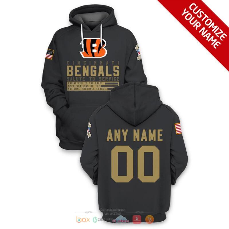 Personalized_NFL_Cincinnati_Bengals_Black_salute_to_service_3d_shirt_hoodie