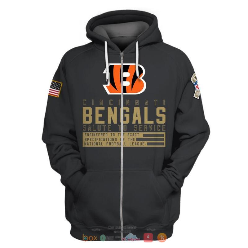 Personalized_NFL_Cincinnati_Bengals_Black_salute_to_service_3d_shirt_hoodie_1