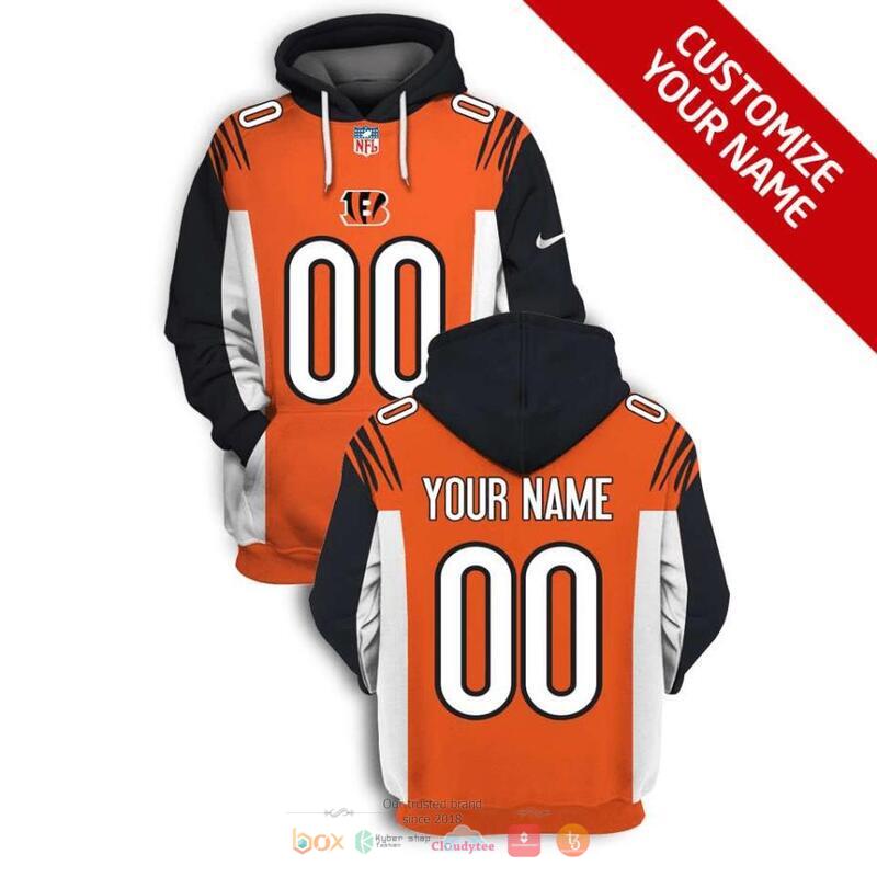 Personalized_NFL_Cincinnati_Bengals_Nike_Black_Orange_3d_shirt_hoodie