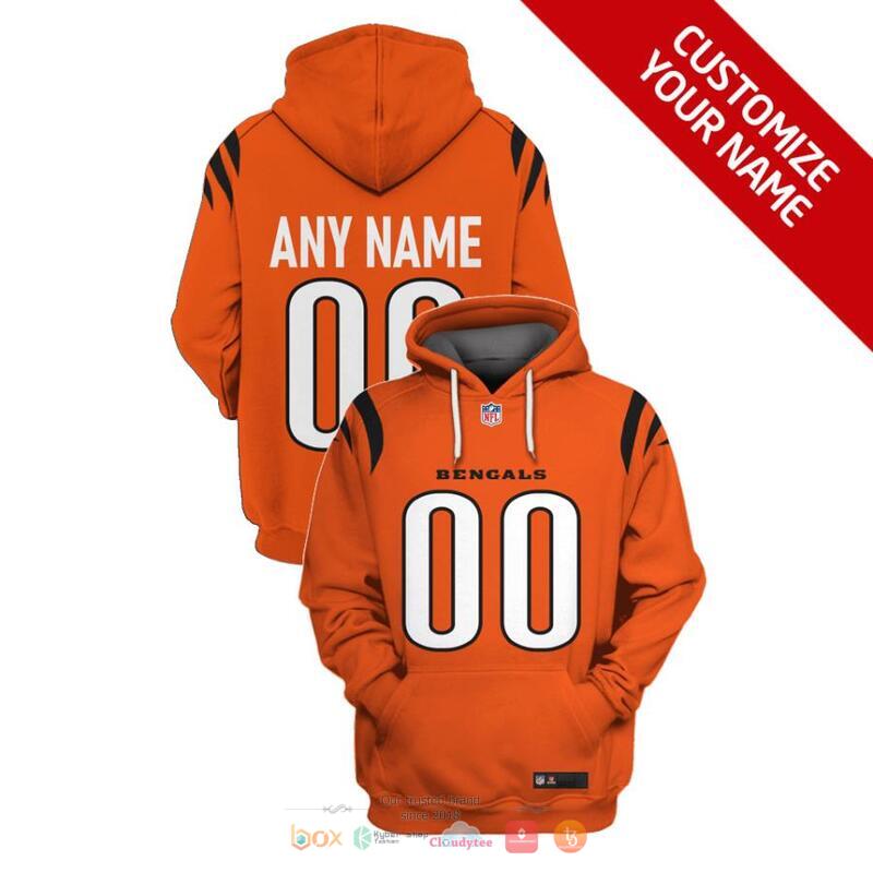 Personalized_NFL_Cincinnati_Bengals_Orange_Black_stripe_3d_shirt_hoodie