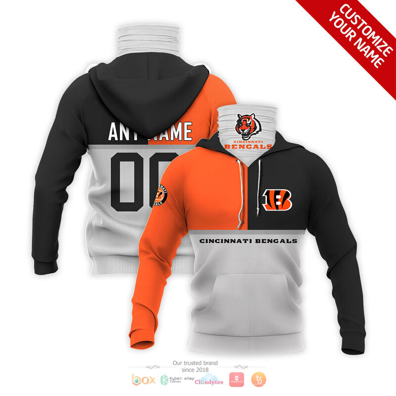 Personalized_NFL_Cincinnati_Bengals_Orange_hoodie_mask