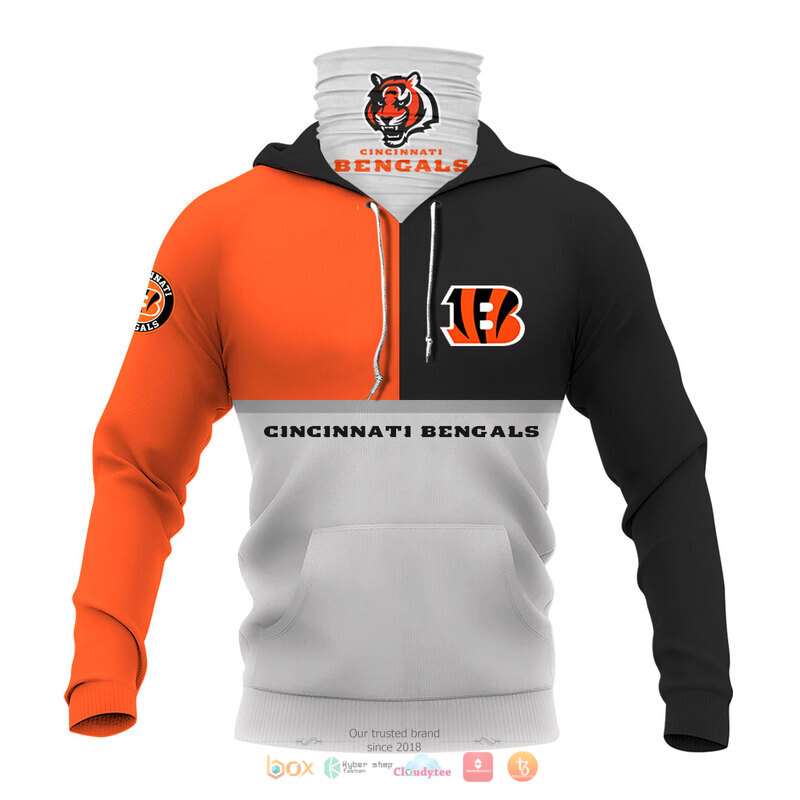 Personalized_NFL_Cincinnati_Bengals_Orange_hoodie_mask_1
