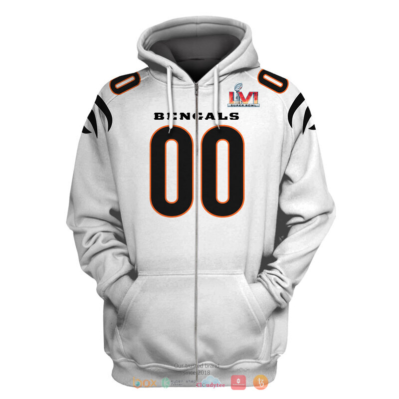 Personalized_NFL_Cincinnati_Bengals_Super_Bowl_LVI_White_3d_shirt_hoodie_1