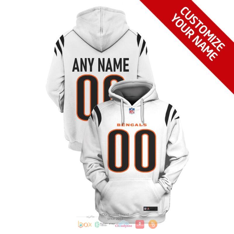 Personalized_NFL_Cincinnati_Bengals_White_3d_shirt_hoodie