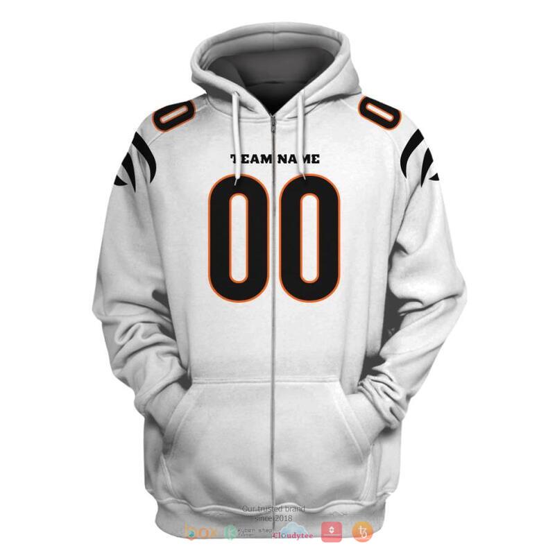 Personalized_NFL_Cincinnati_Bengals_White_color_3d_shirt_hoodie_1
