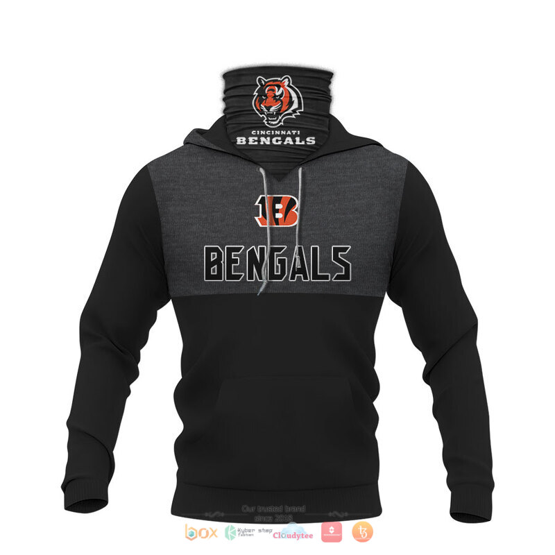 Personalized_NFL_Cincinnati_Bengals_black_grey_3d_hoodie_mask_1