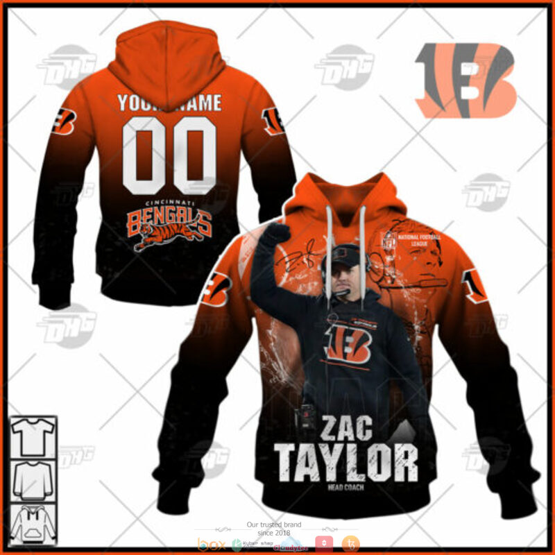 Personalized_NFL_Head_Coach_Zac_Taylor_Cincinnati_Bengals_3d_shirt_hoodie