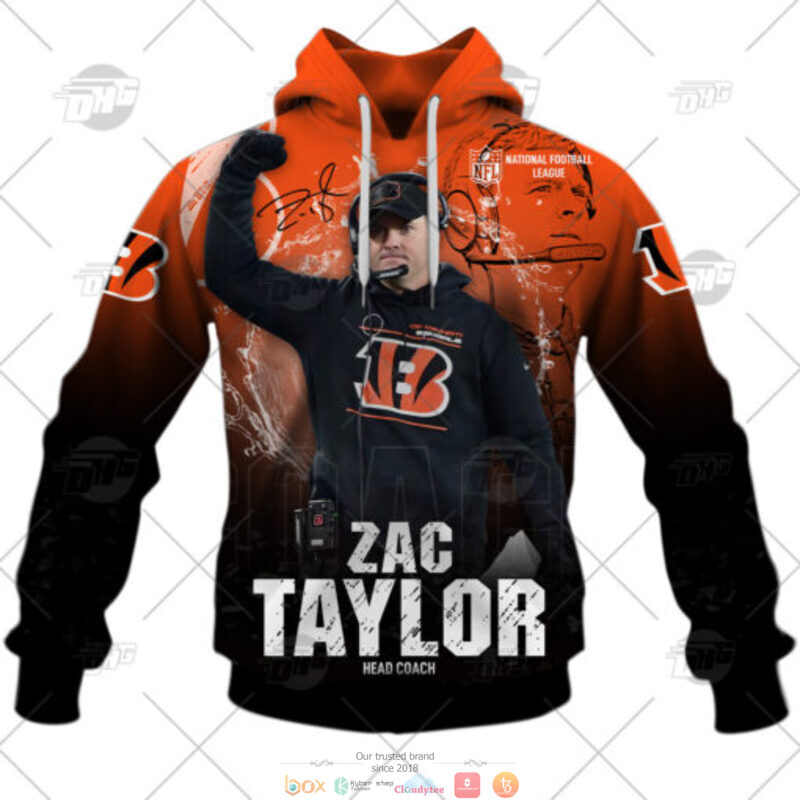 Personalized_NFL_Head_Coach_Zac_Taylor_Cincinnati_Bengals_3d_shirt_hoodie_1