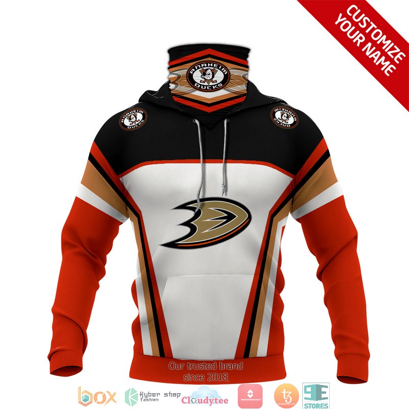 Personalized_NHL_Anaheim_Ducks_White_red_3d_hoodie_mask_1