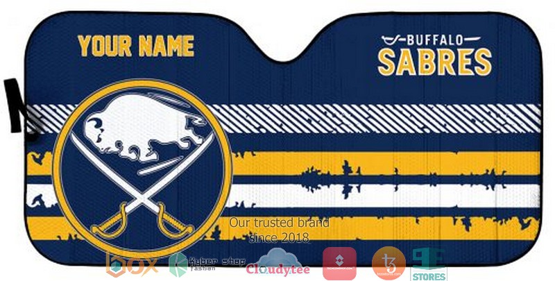 Personalized_NHL_Buffalo_Sabres_Car_sunshade_1