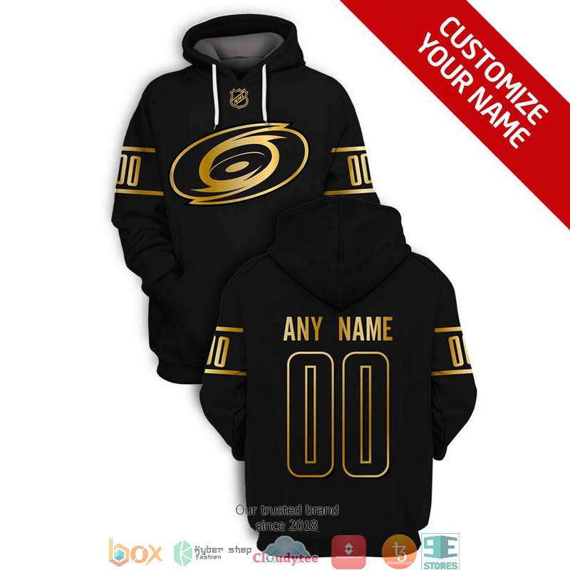 Personalized_NHL_Carolina_Hurricanes_black_gold_3D_Full_Printing_shirt_hoodie