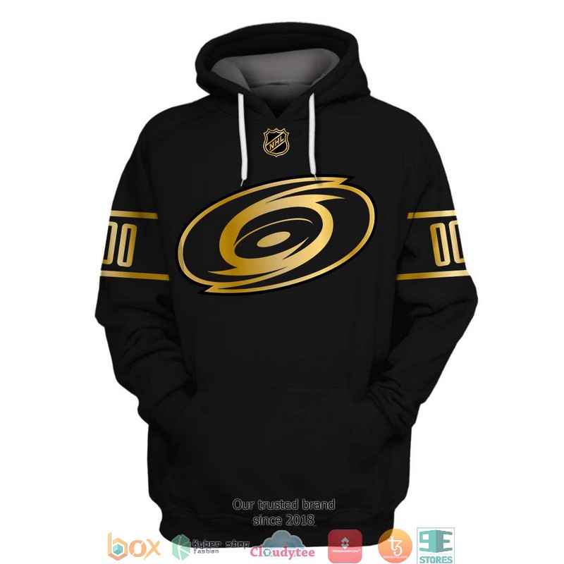 Personalized_NHL_Carolina_Hurricanes_black_gold_3D_Full_Printing_shirt_hoodie_1