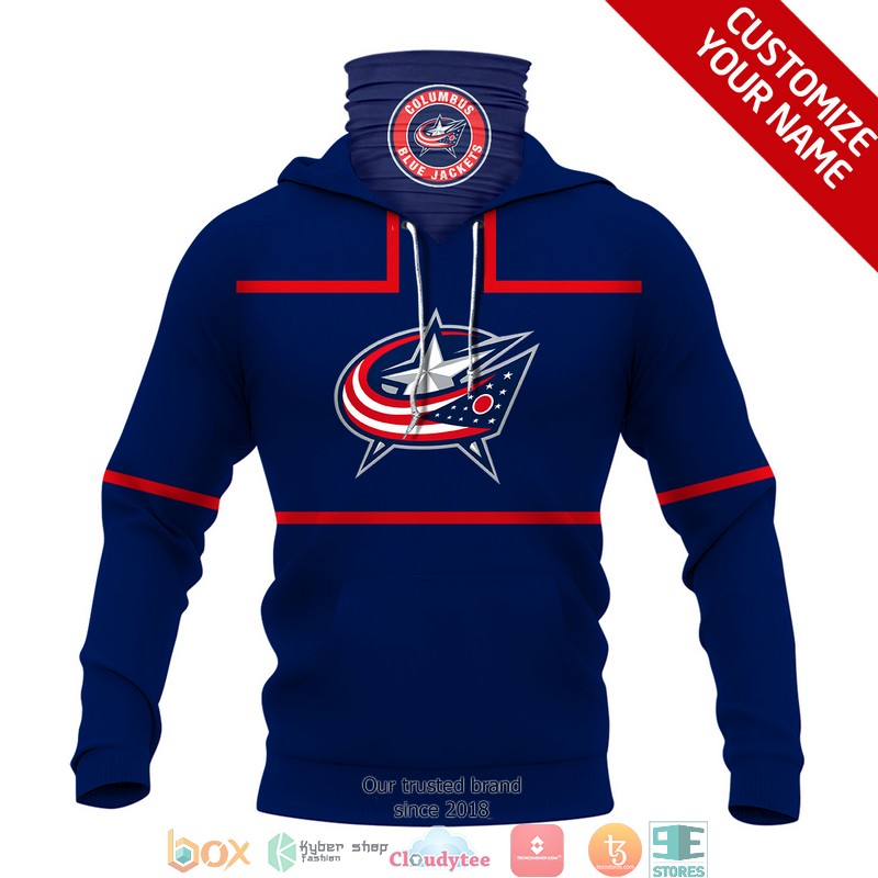 Personalized_NHL_Columbus_Blue_Jackets_Blue_red_line_3d_hoodie_mask_1