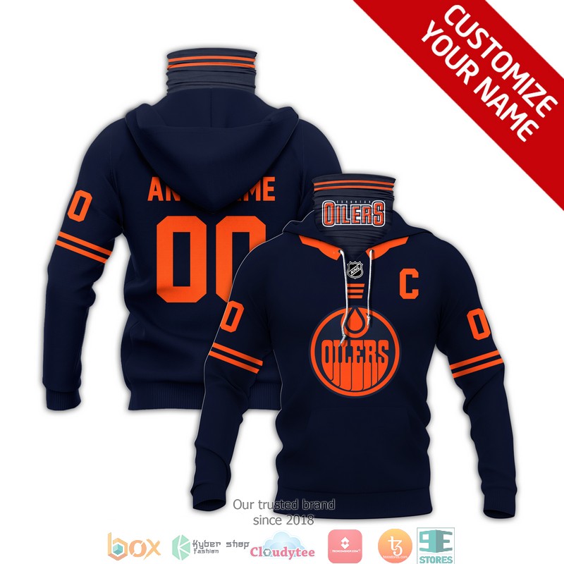 Personalized_NHL_Edmonton_Oilers_Orange_3d_hoodie_mask