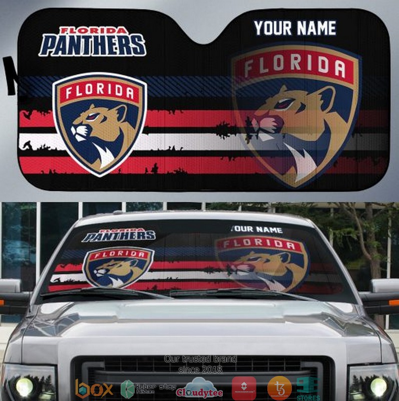 Personalized_NHL_Florida_Panthers_Car_Sunshade