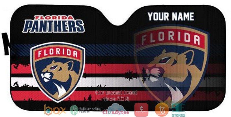 Personalized_NHL_Florida_Panthers_Car_Sunshade_1