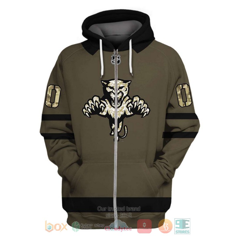 Personalized_NHL_Florida_Panthers_custom_green_camo_3D_shirt_hoodie_1