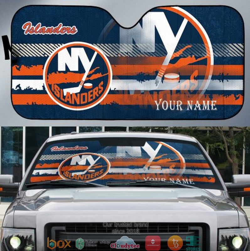 Personalized_NHL_New_York_Islanders_Car_Sunshade
