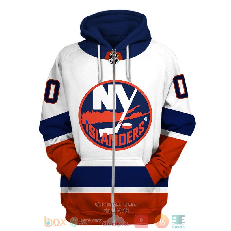 Personalized_NHL_New_York_Islanders_white_blue_custom_3D_shirt_hoodie_1