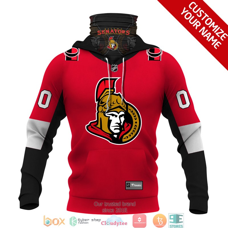 Personalized_NHL_Ottawa_Senators_3d_hoodie_mask_1