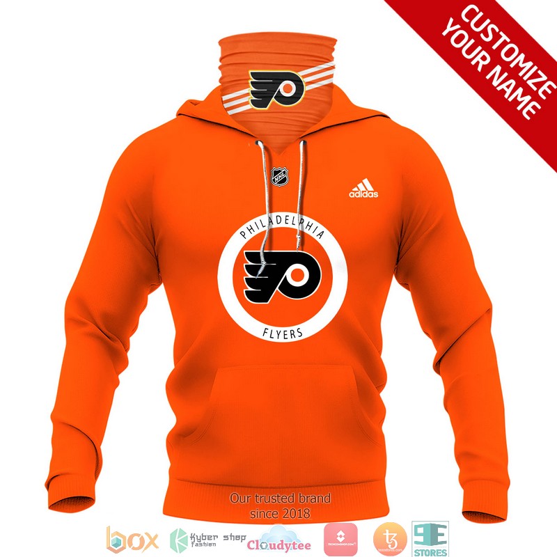 Personalized_NHL_Philadelphia_Flyers_Orange_3d_hoodie_mask_1