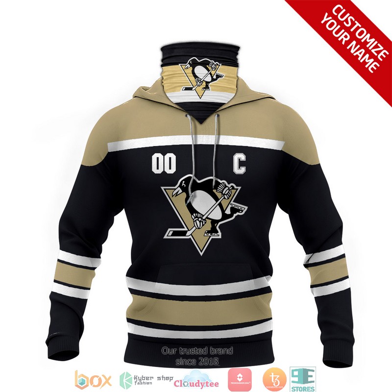 Personalized_NHL_Pittsburgh_Penguins_black_3d_hoodie_mask_1