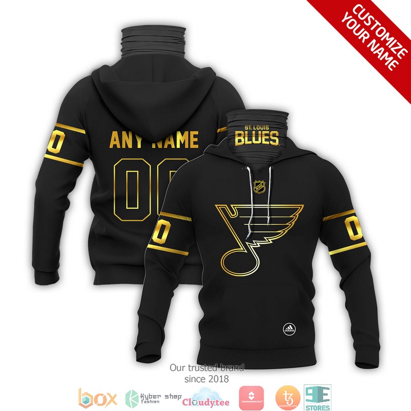 Personalized_NHL_St._Louis_Blues_Black_Gold_3d_hoodie_mask