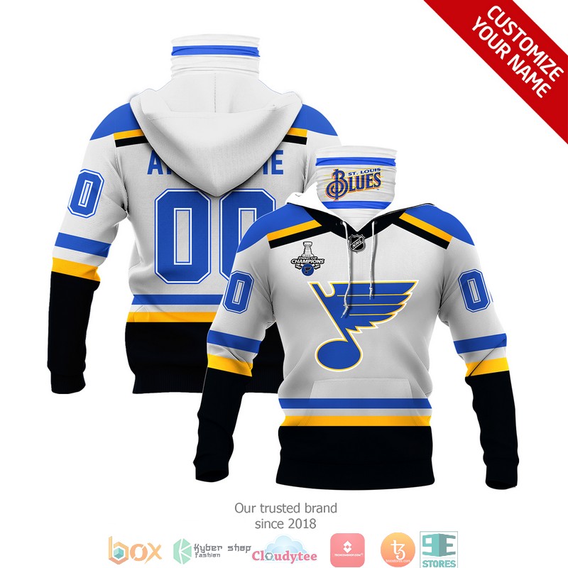 Personalized_NHL_St._Louis_Blues_White_Blue_3d_hoodie_mask