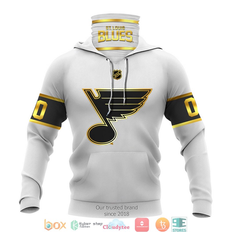 Personalized_NHL_St._Louis_Blues_White_Gold_3d_hoodie_mask_1