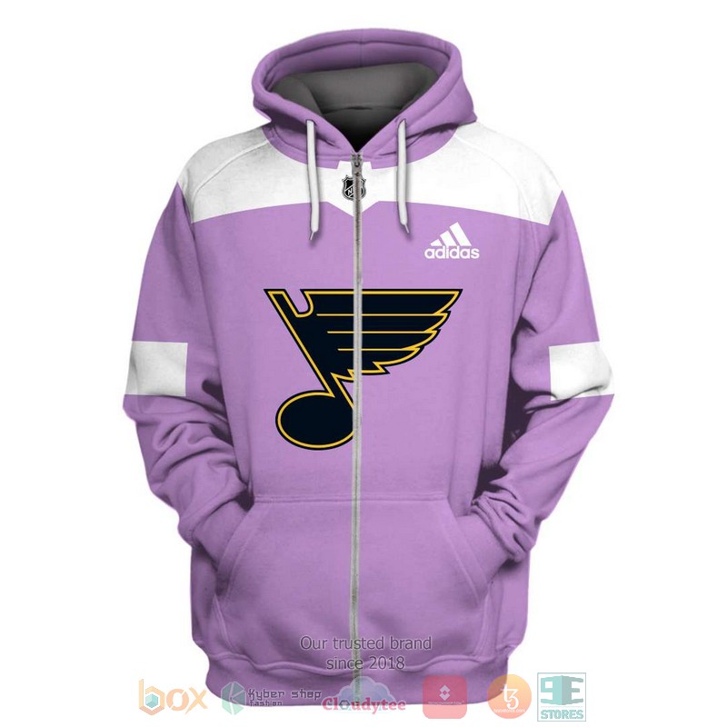 Personalized_NHL_St_Louis_Blues_Adidas_pink_custom_3D_shirt_hoodie_1
