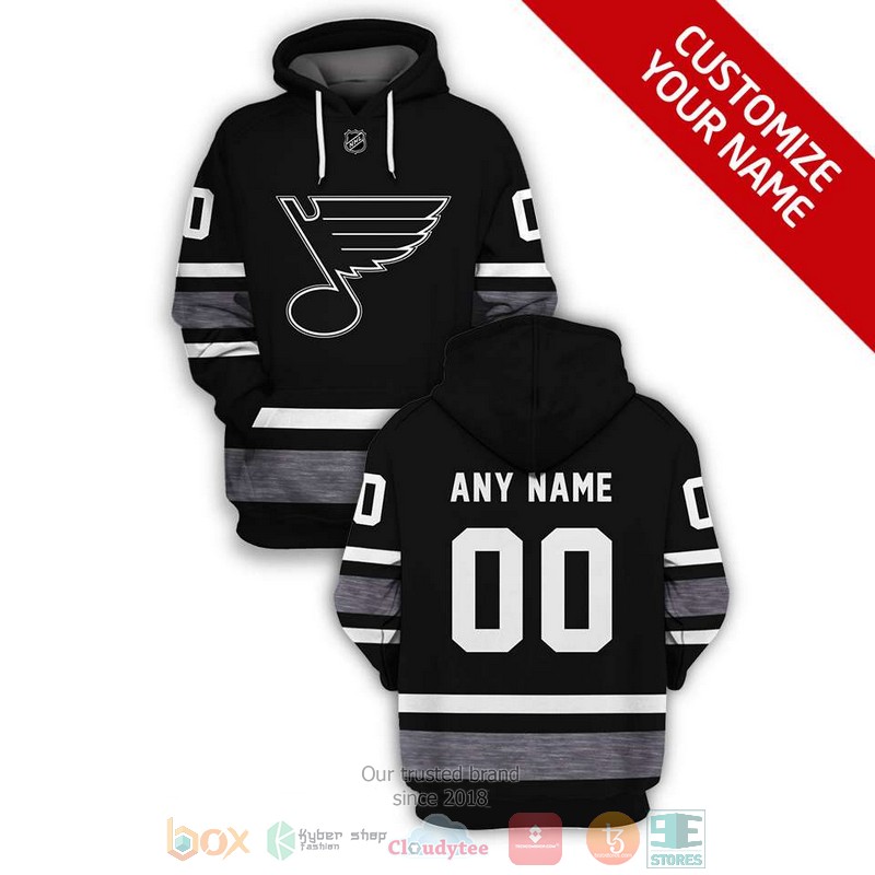 Personalized_NHL_St_Louis_Blues_black_grey_custom_3D_shirt_hoodie