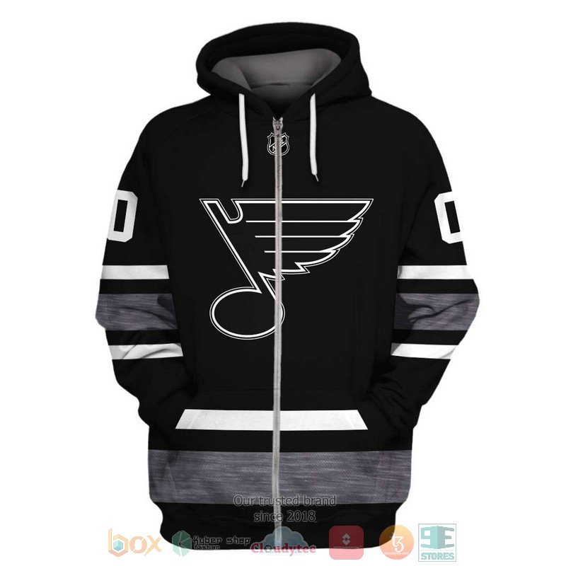 Personalized_NHL_St_Louis_Blues_black_grey_custom_3D_shirt_hoodie_1