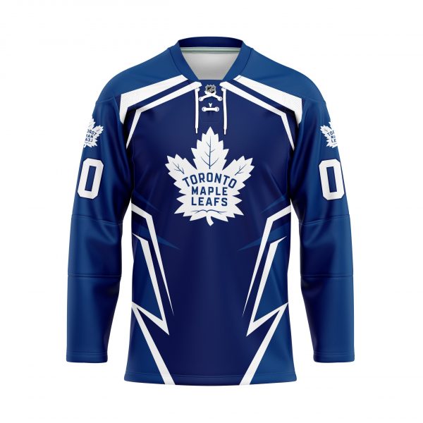 Personalized_NHL_Toronto_Maple_Leafs_Blue_Hockey_Jersey
