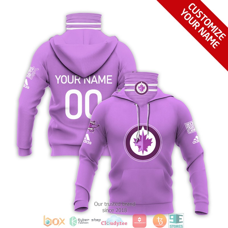 Personalized_NHL_Toronto_Maple_Leafs_Purple_3d_hoodie_mask