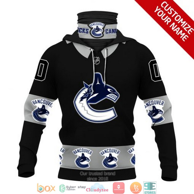 Personalized_NHL_Vancouver_Canucks_Black_grey_3d_hoodie_mask_1