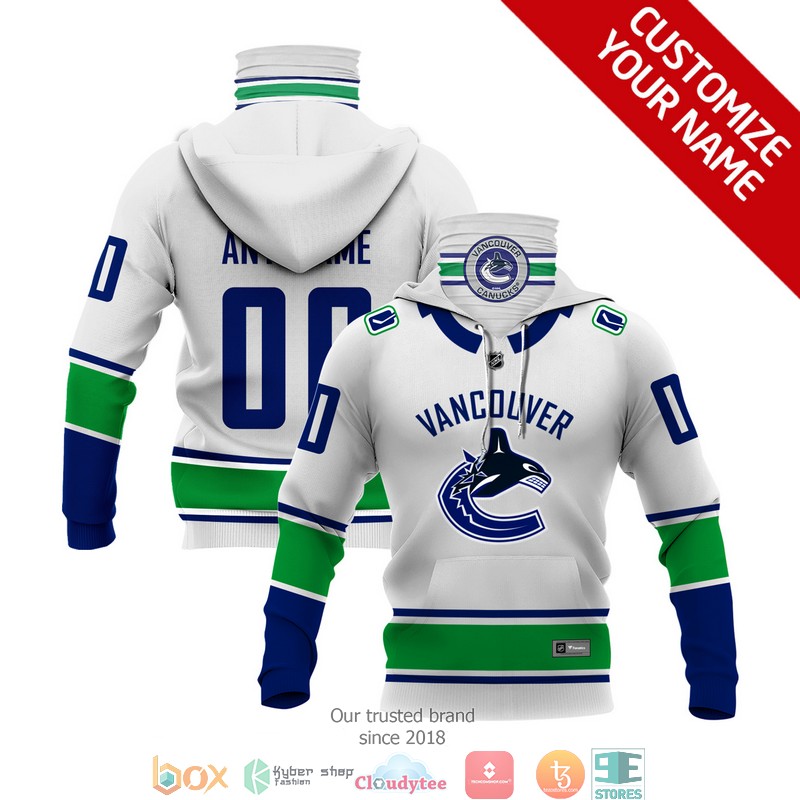 Personalized_NHL_Vancouver_Canucks_White_green_3d_hoodie_mask